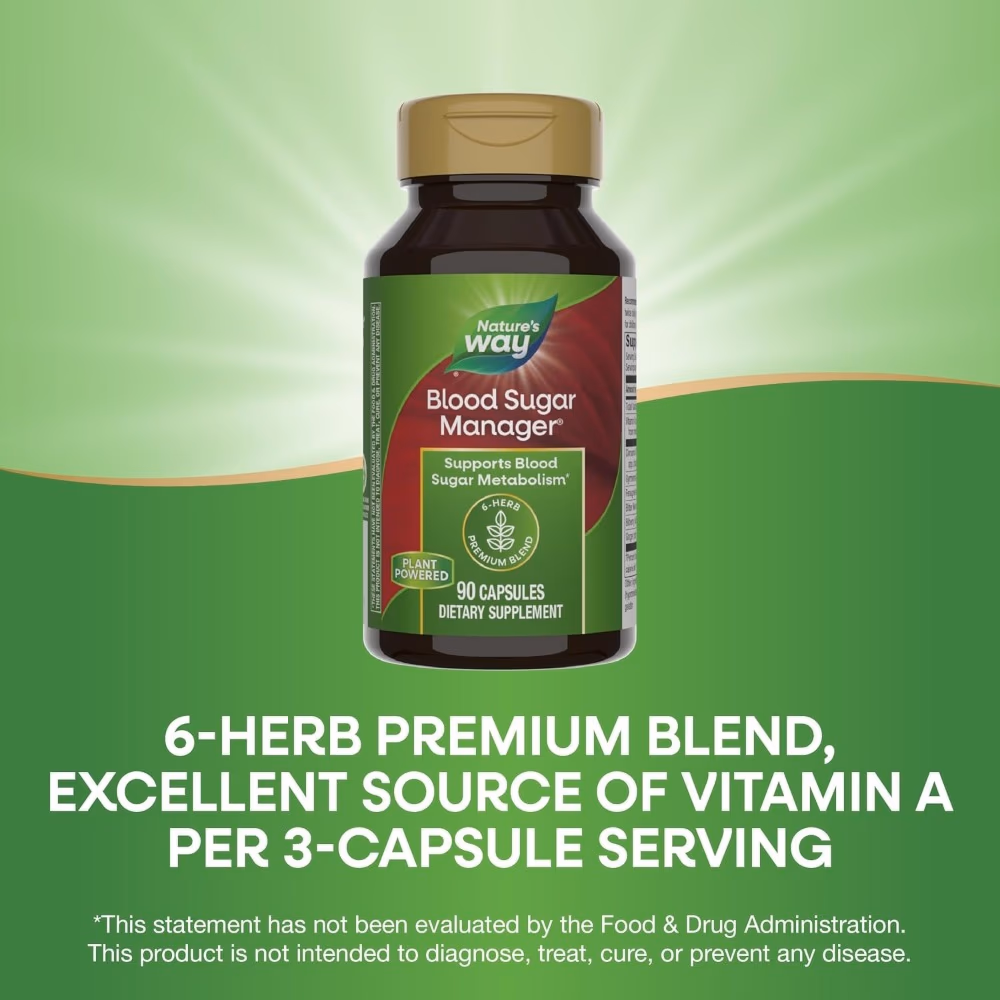 Nature's Way Blood Sugar Manager 90s 2