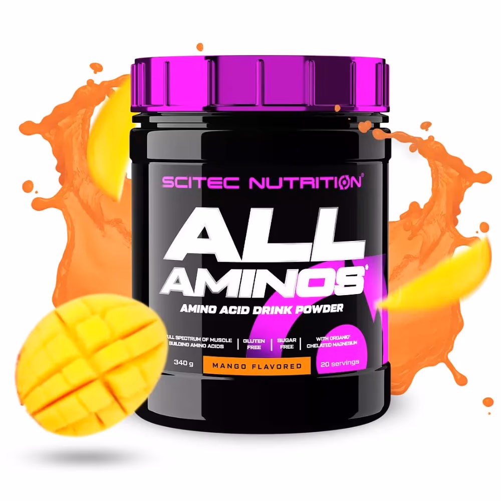 Scitec Nutrition All Amino Powder – Mango – 340g | Complete Amino Acid Formula for Muscle Recovery & Performance 2