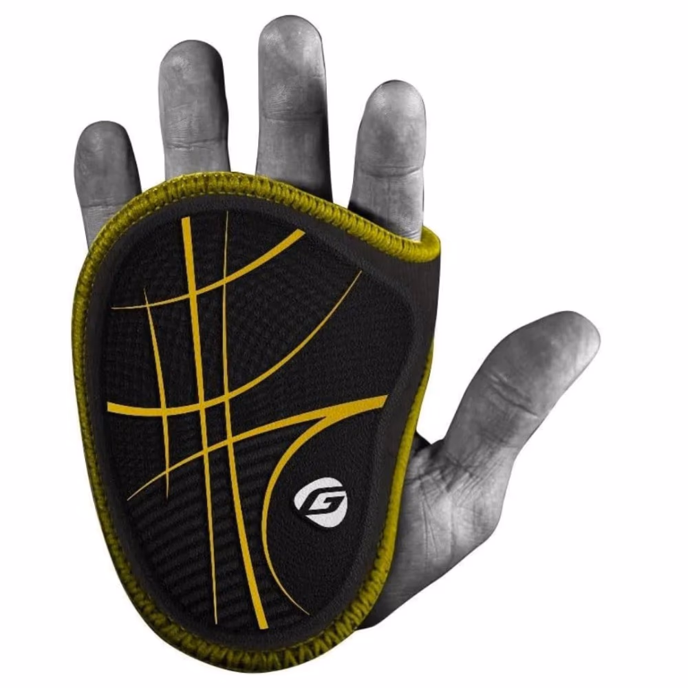 Gripad Rx Palm Grip - Black and Yellow 2
