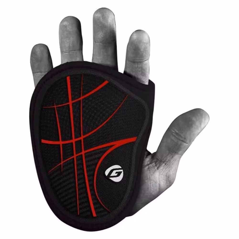 Gripad RX Palm Grip - Black and Red 2