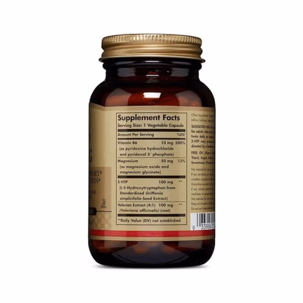Solgar 5-HTP 100mg - 90 Veg Capsules 2