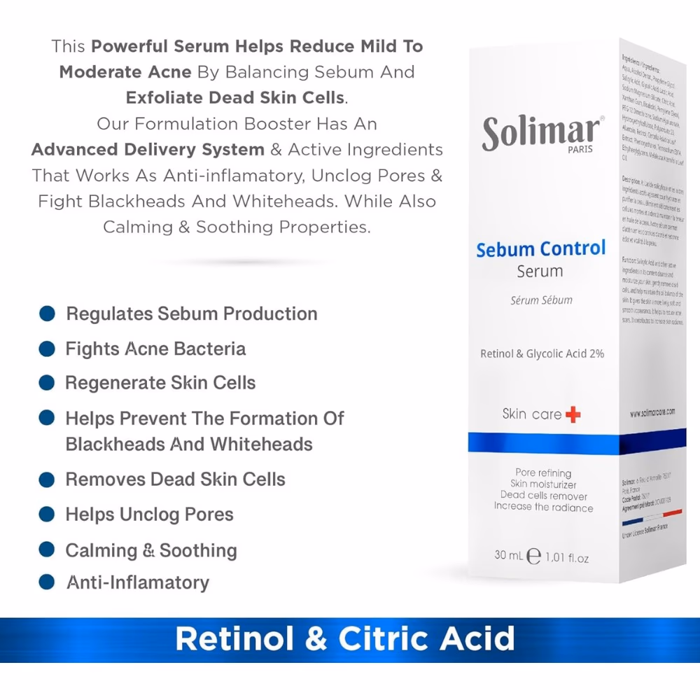 Solimar Sebum Control Serum 30ml 3