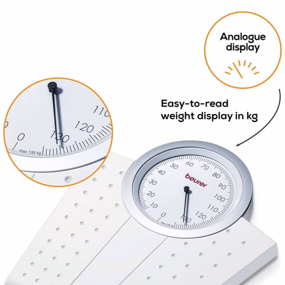 Beurer MS 50 Analog Bathroom Scale 5