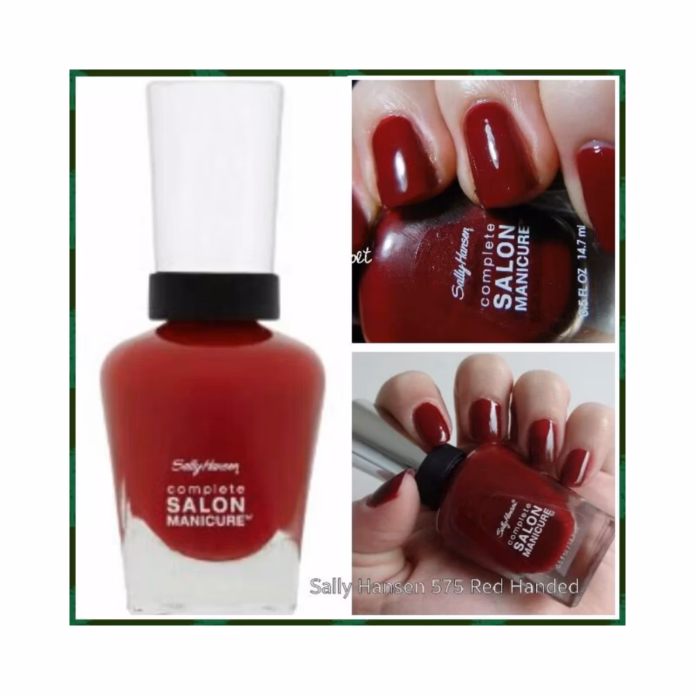 Sally Hansen Red Handed 575 Nail Polish 2