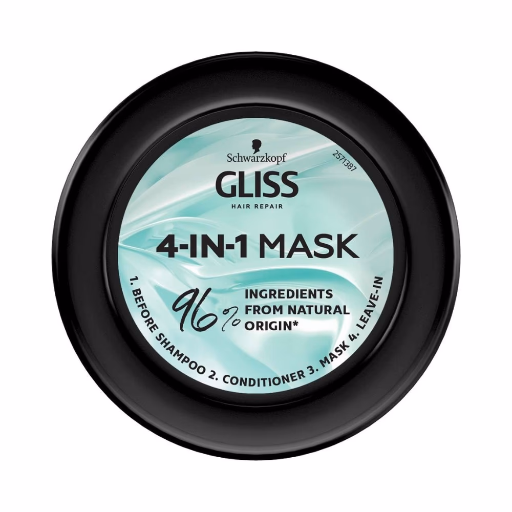 Schwarzkopf Gliss Protein Cocoa Butter Mask 400ml 2