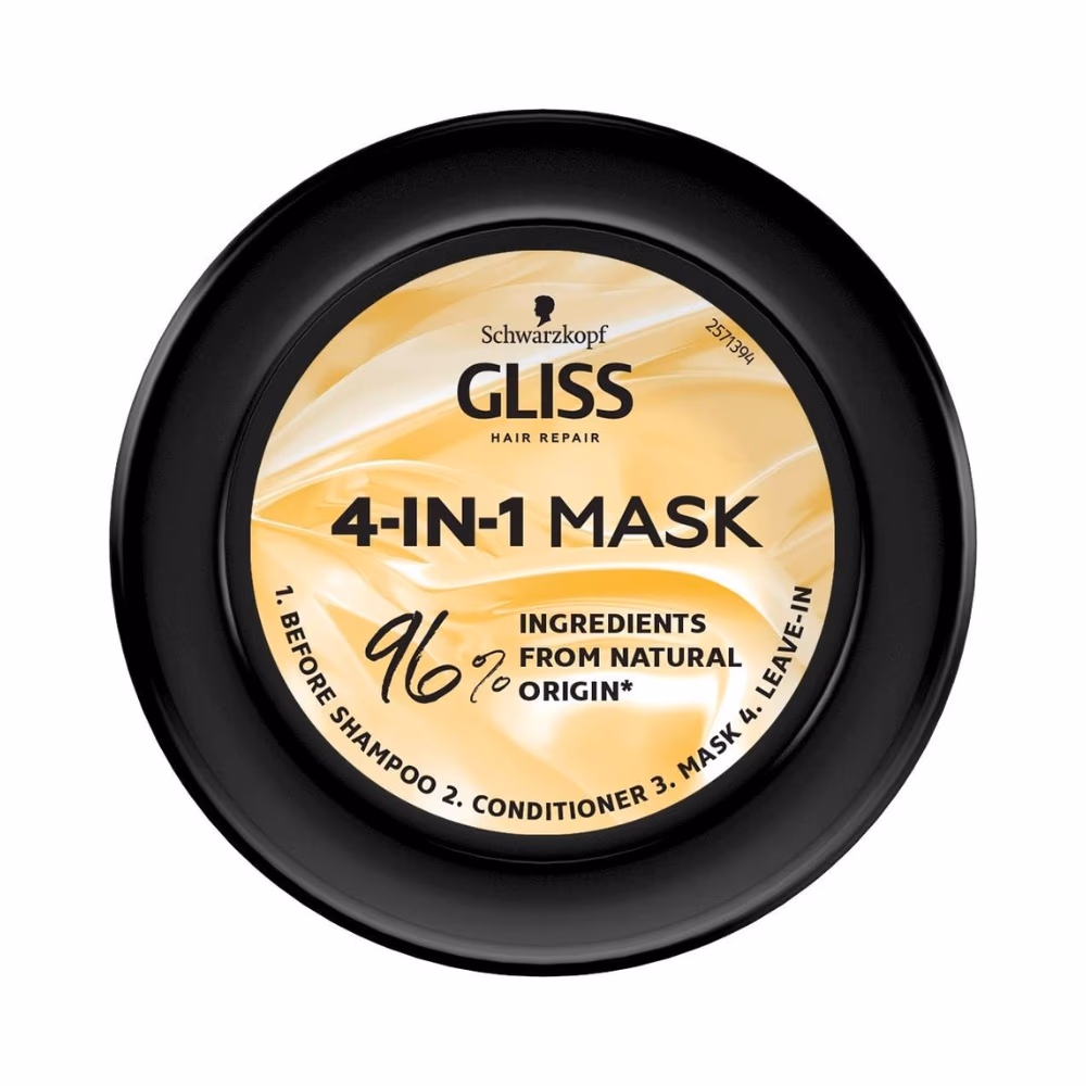 Schwarzkopf Gliss Protein Shea Butter Mask 400ml 2