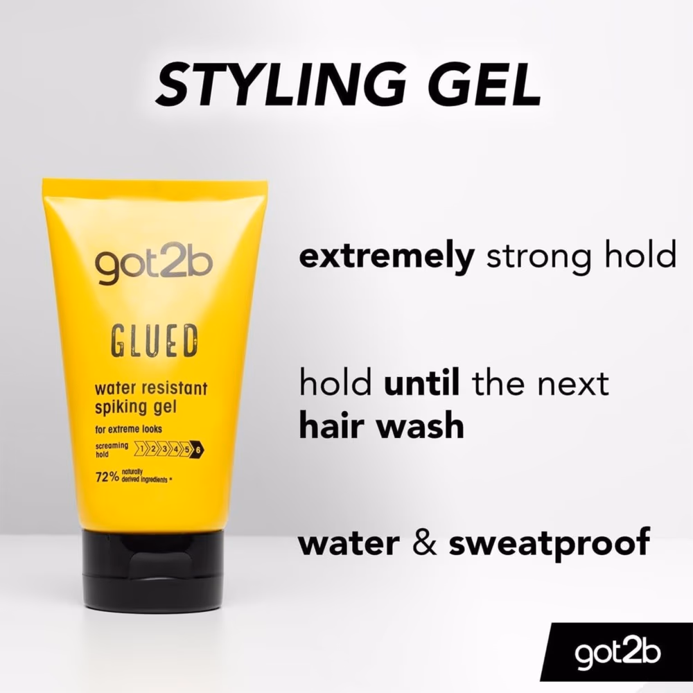 Got2b Glued Water Resistant Gel 150ml 3