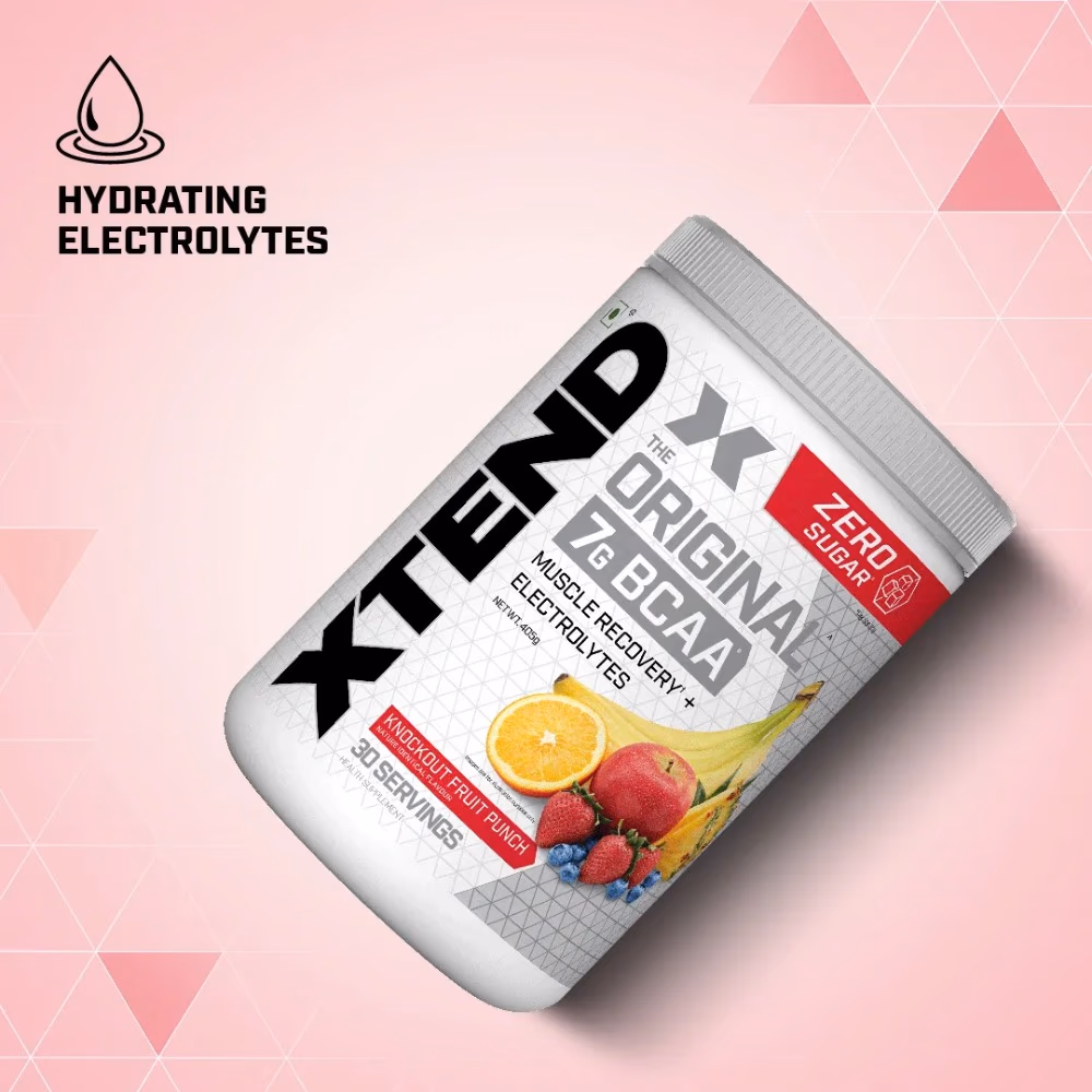Scivation Xtend Original BCAA Fruit Punch Flavour - 30 Serving 4