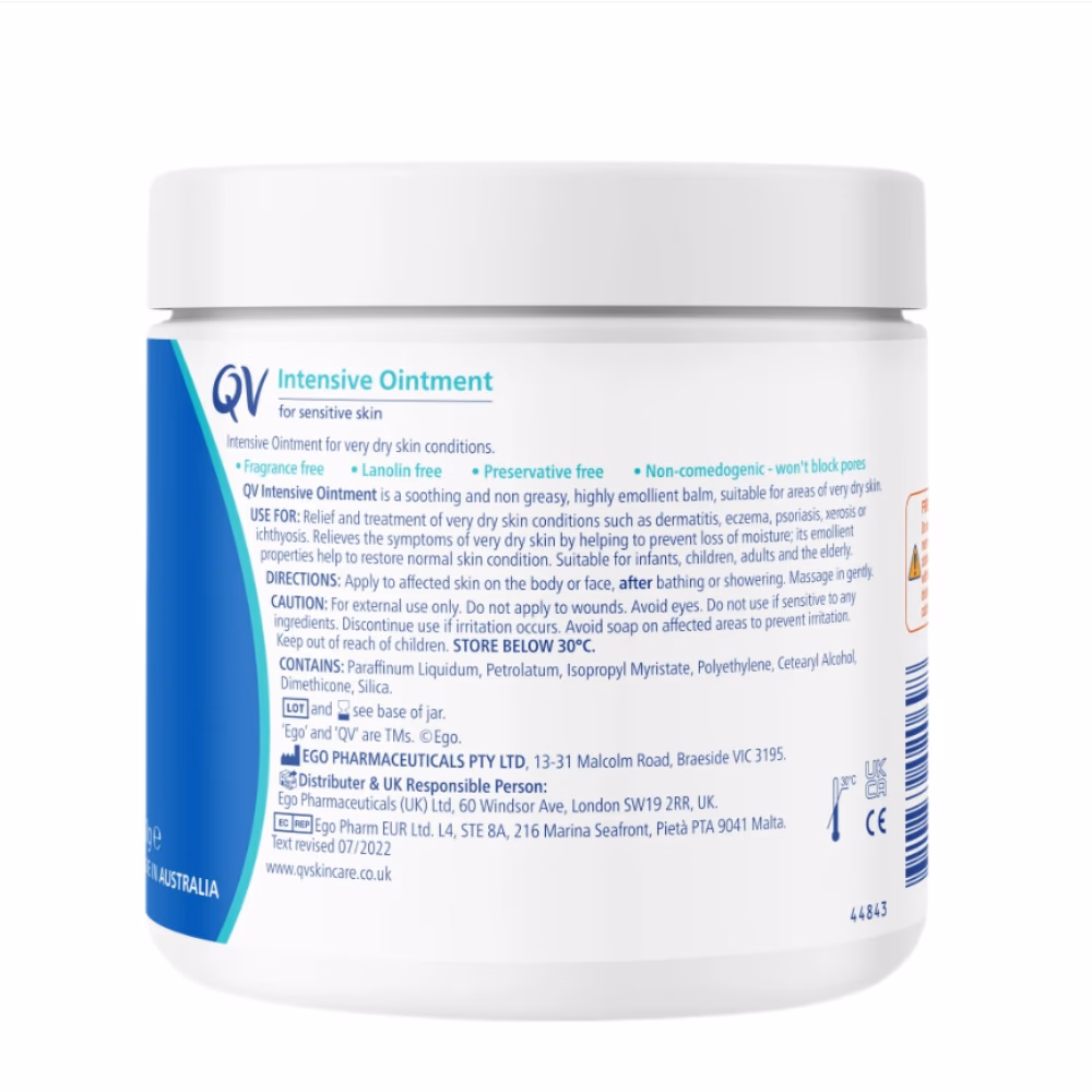 QV Intensive Ointment for Sensitive Skin 450g 3
