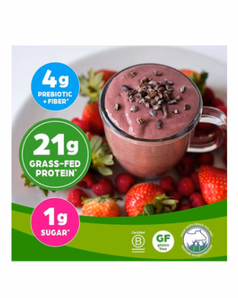Orgain Grass Fed Whey Protein Powder in Chocolate Fudge 2LB 5