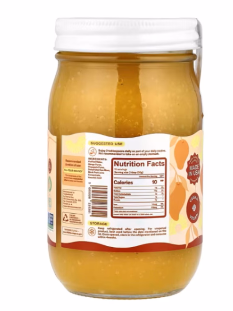 True Sea Moss Gel Superfood Mango and Pineapple 473ml 2