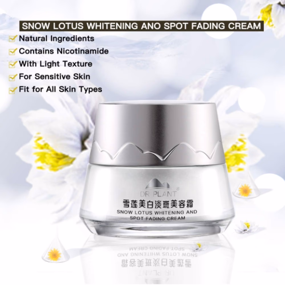 Dr Plant Snow Lotus Whitening and Spot Fade Skincare Set 2