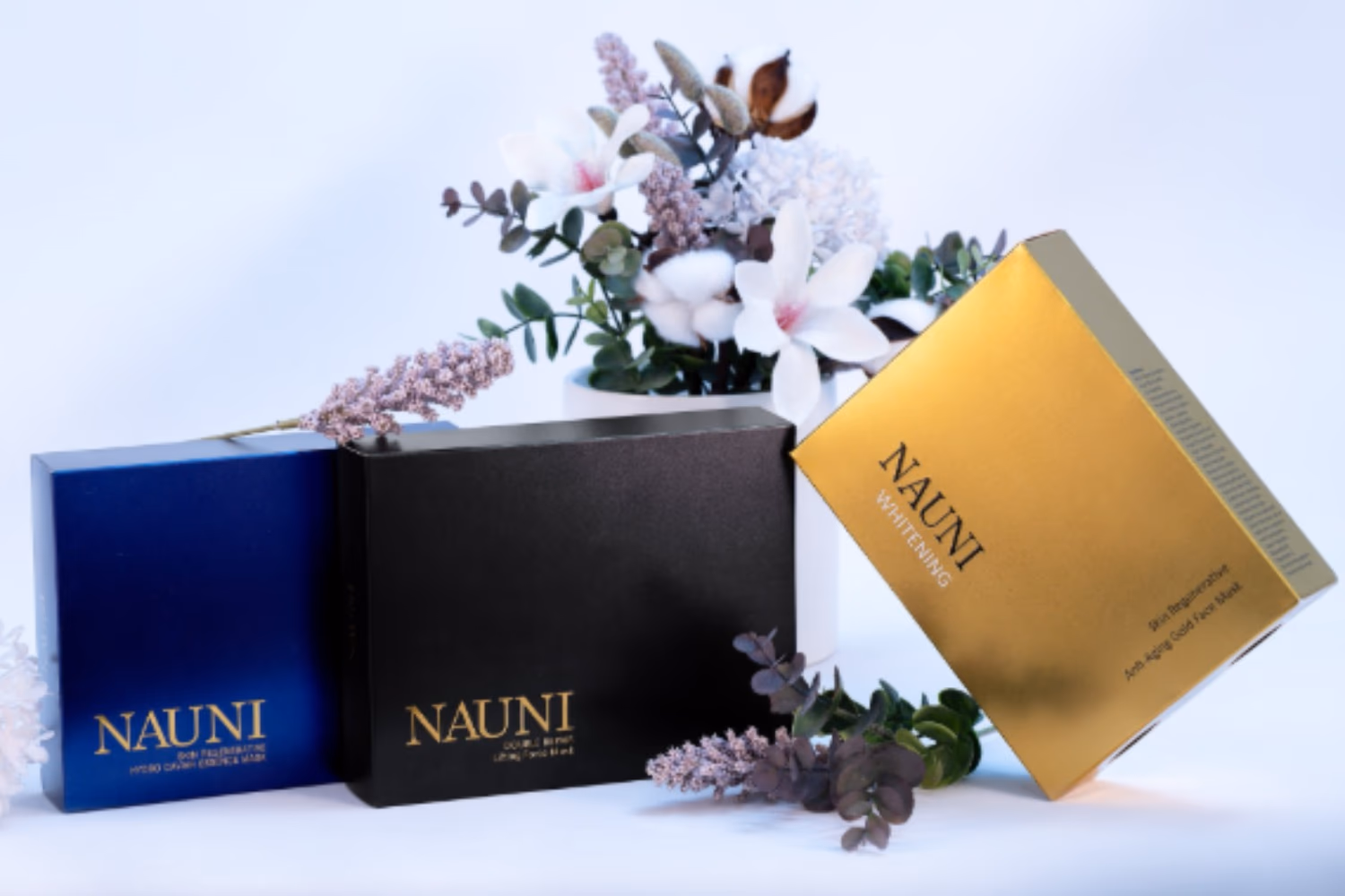 Nauni Whitening Gold Face Mask 4