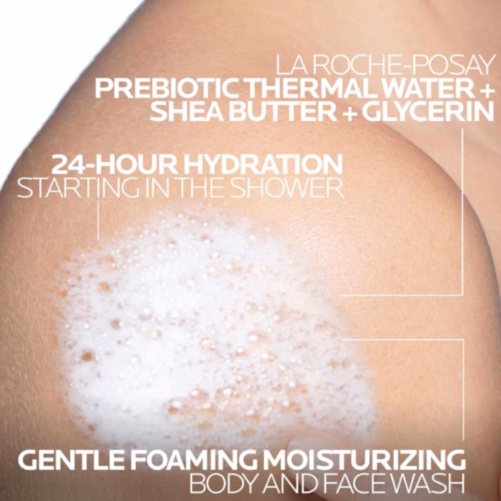 La Roche‑Posay Lipikar AP+ Gentle Foaming Moisturizing Wash – 200 ml 2