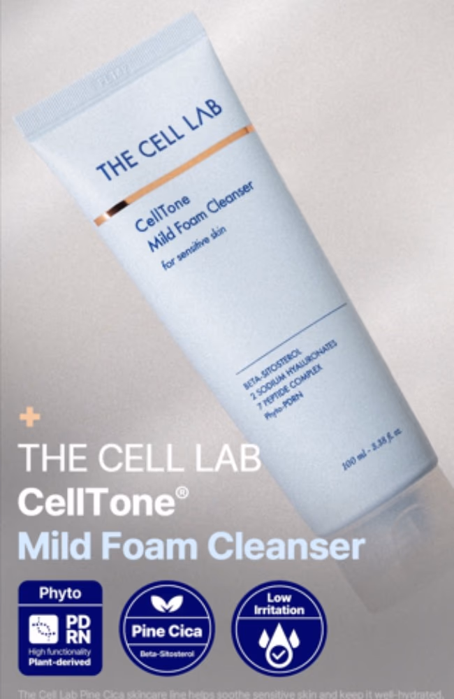 The Cell Lab Celltone Mild Foam Cleanser 100ml 2