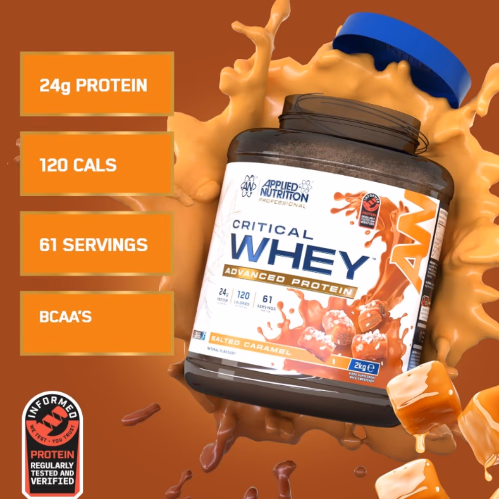 Applied Nutrition Critical Whey - Salted Caramel (2kg) 2