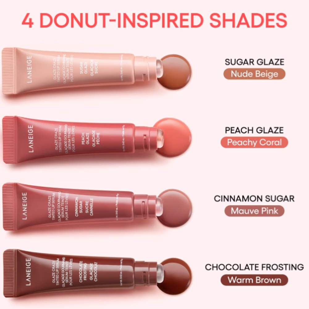 Laneige Peach Glaze Tinted Lip Serum (12 g) 3
