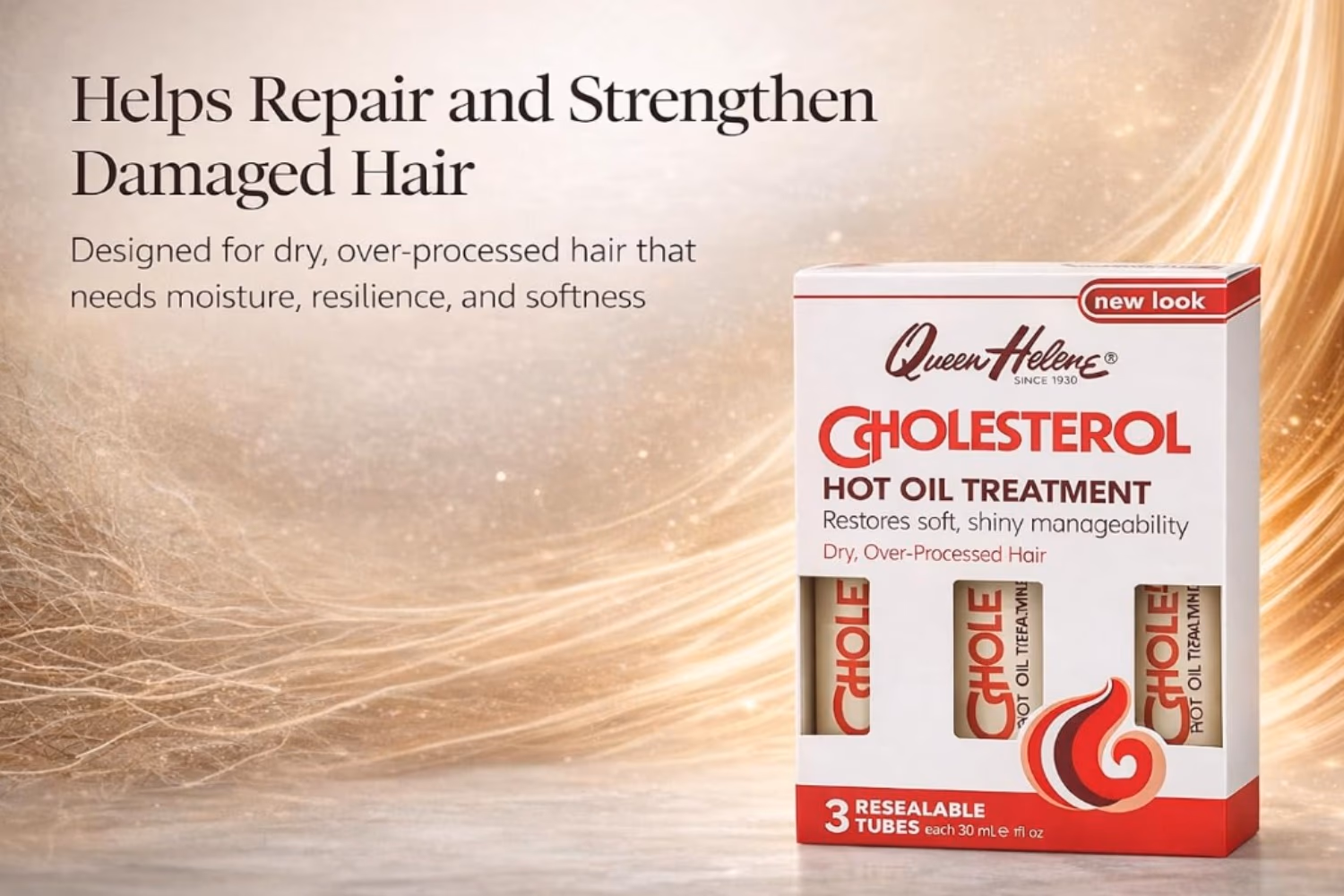 Queen Helene Cholesterol Hot Oil Treatment 237ml 3