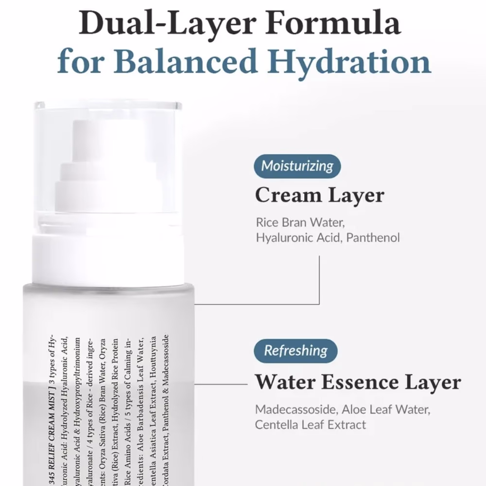 Dr Althea 345 Relief Cream Mist 60ml 4