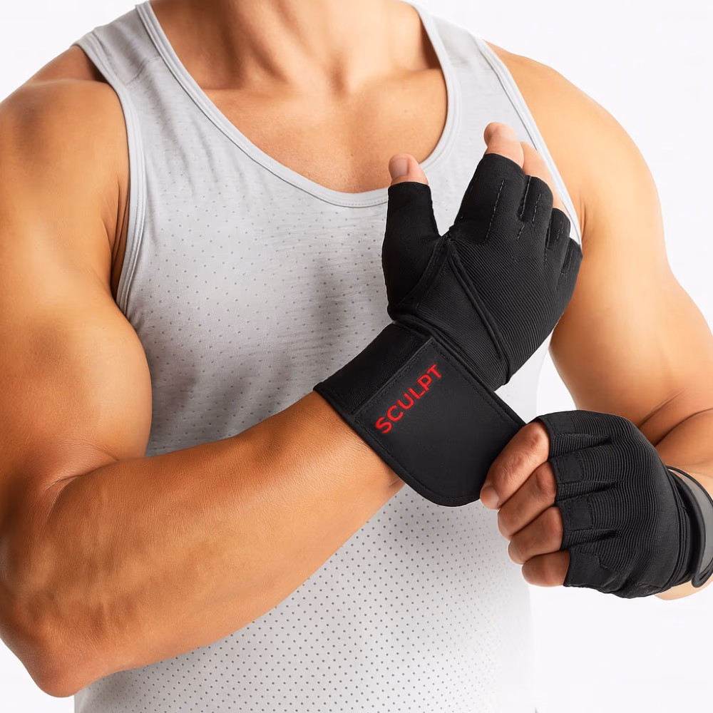 Sculpt Pro Wrist Wrap Gloves Medium 2