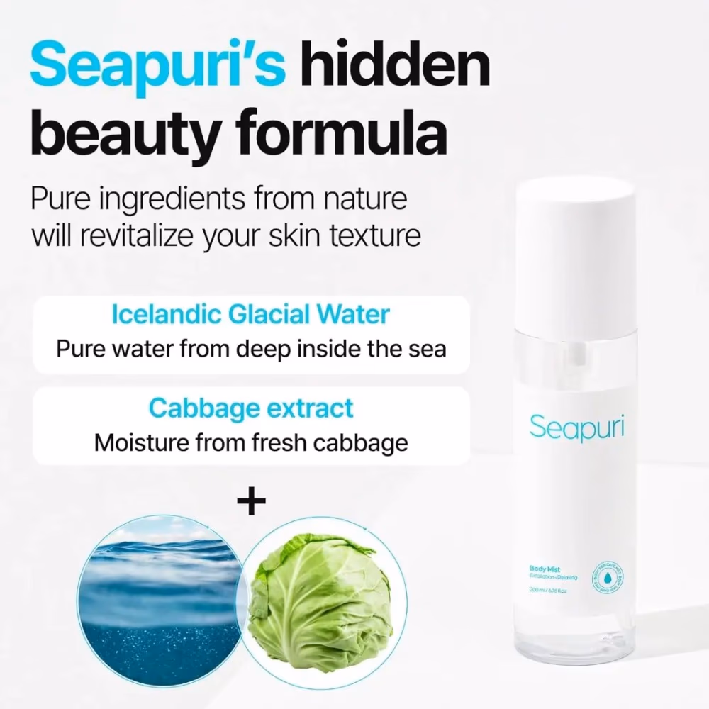 Seapuri Body Mist 200ml 4