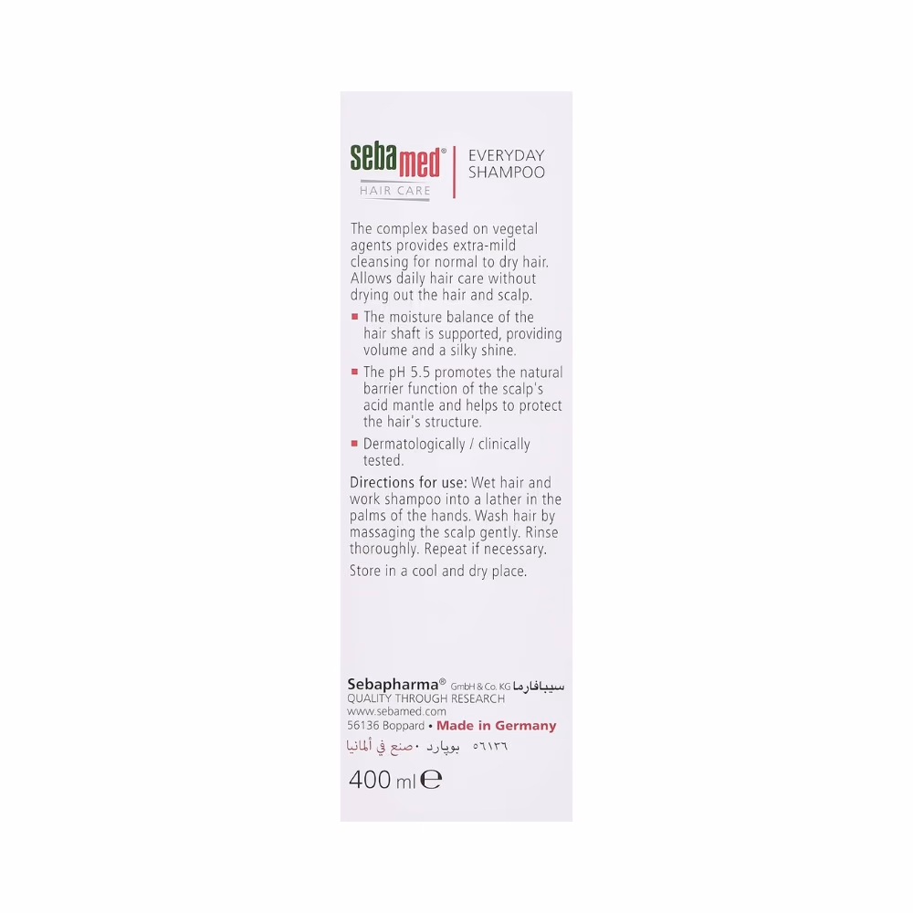 Sebamed Everyday Shampoo 400ml 4