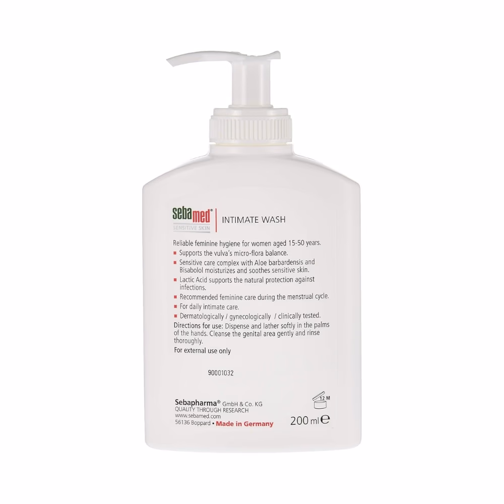 Sebamed Intimate Wash pH 3.8 Twin Pack 200ml 2