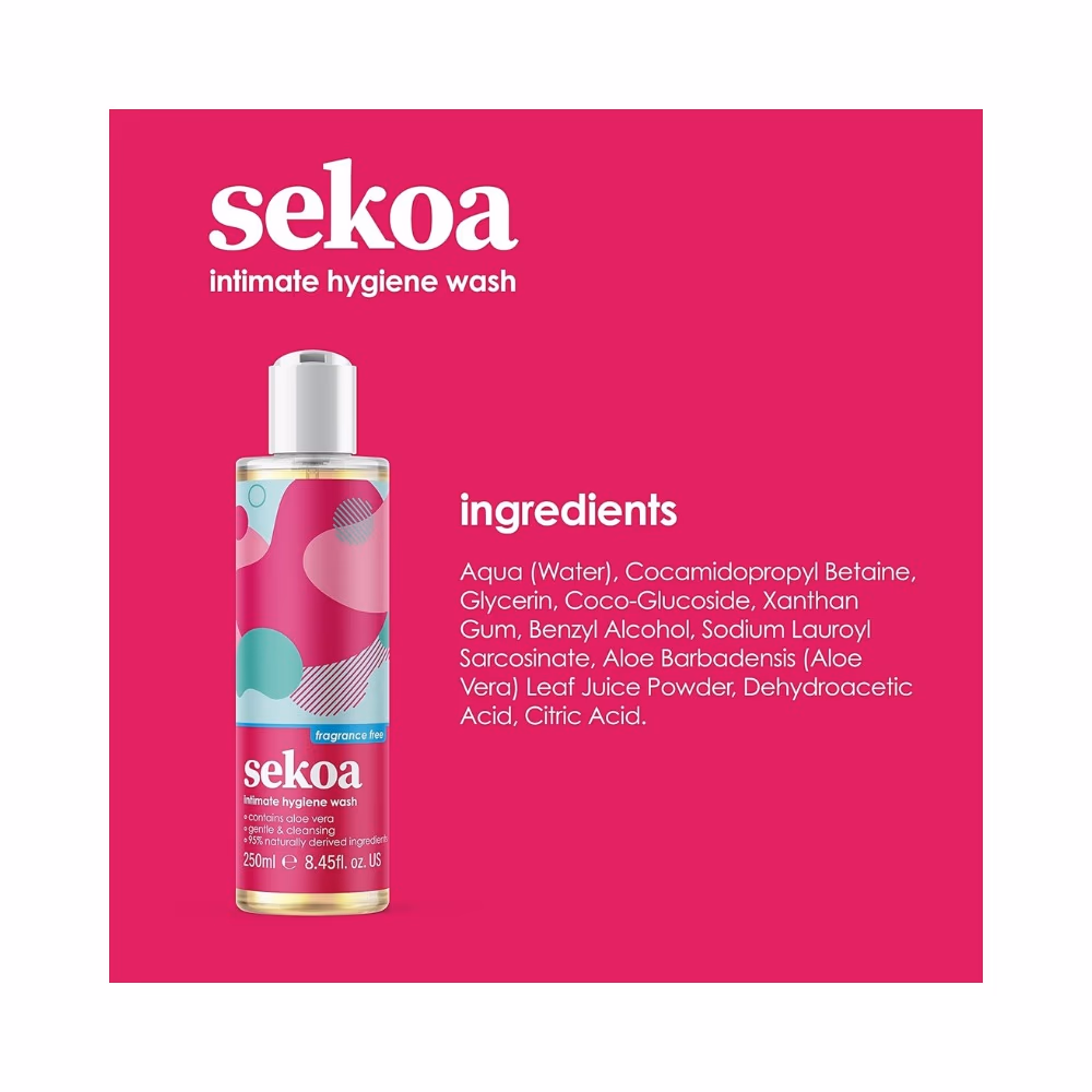 Sekoa Intimate Hygiene Wash 250ml  3
