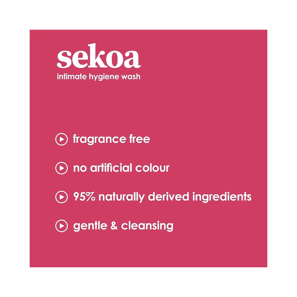 Sekoa Intimate Hygiene Wash 250ml  4