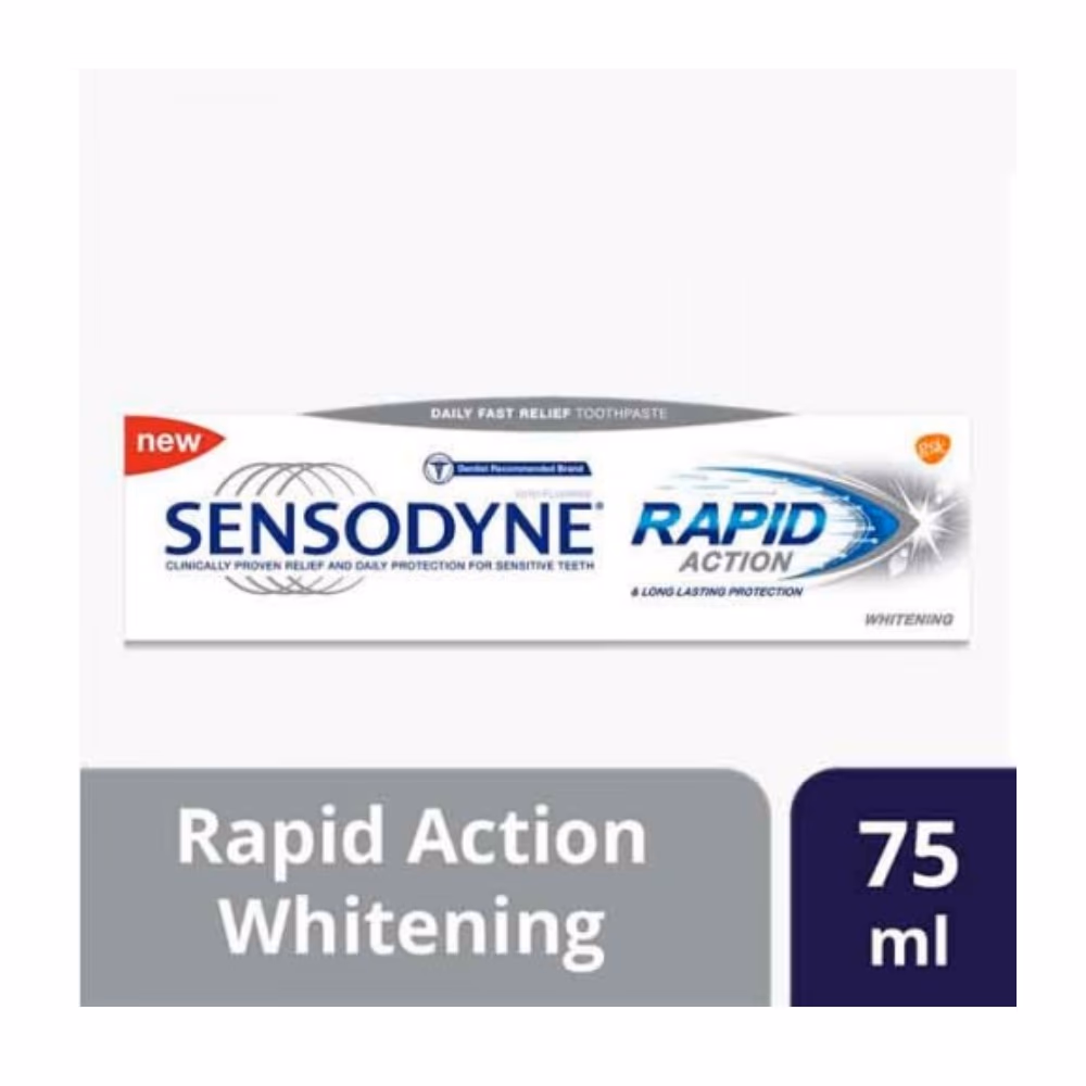 Sensodyne Rapid Action White Toothpaste 75ml 3