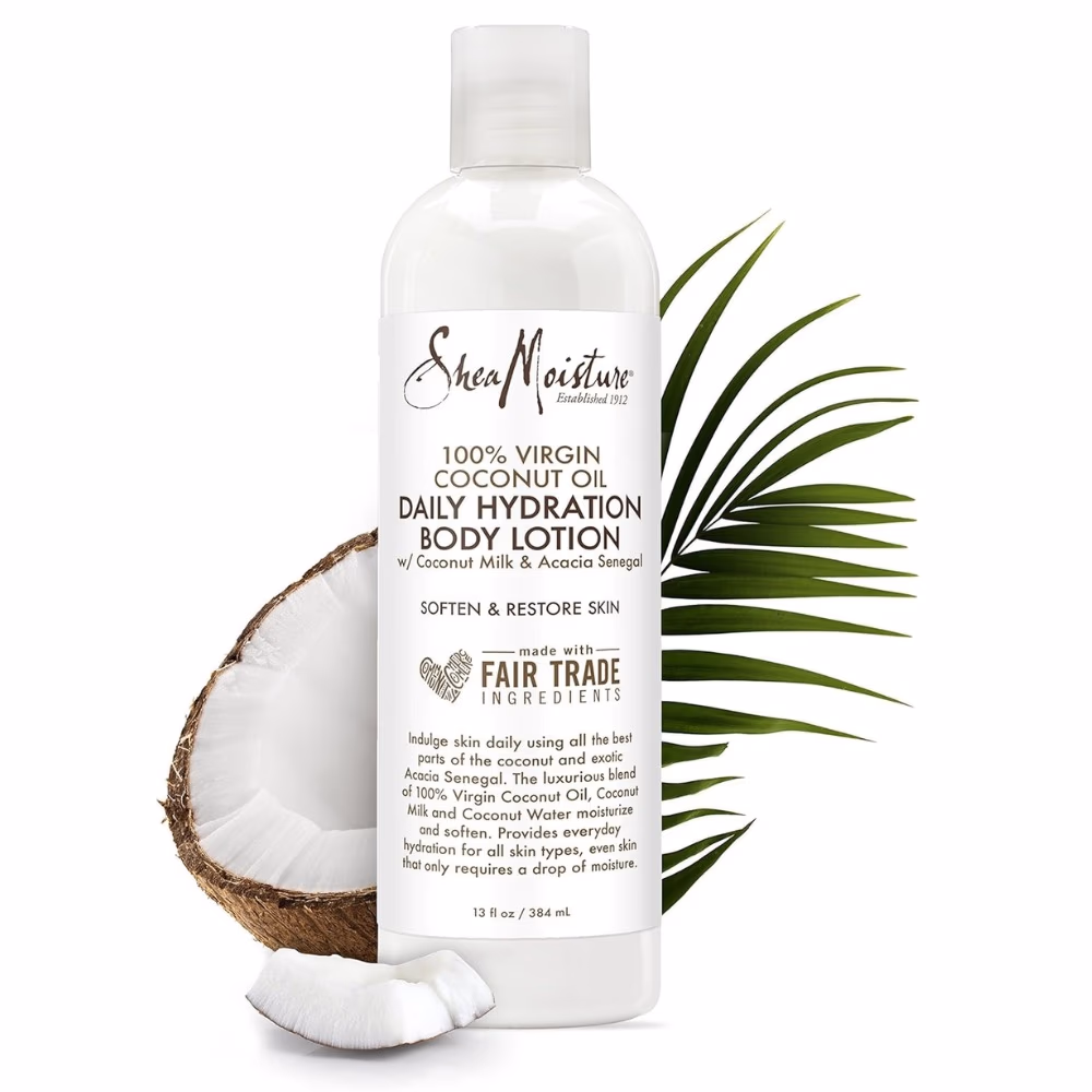 Shea Moisture 100% Coconut Daily Hydrating Body Lotion 384ml  2