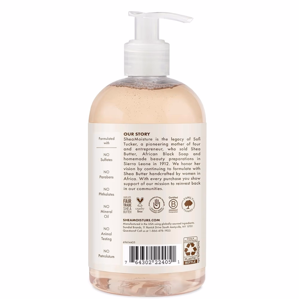 Shea Moisture Baby Virgin Coconut Wash and Shampoo 384ml 2