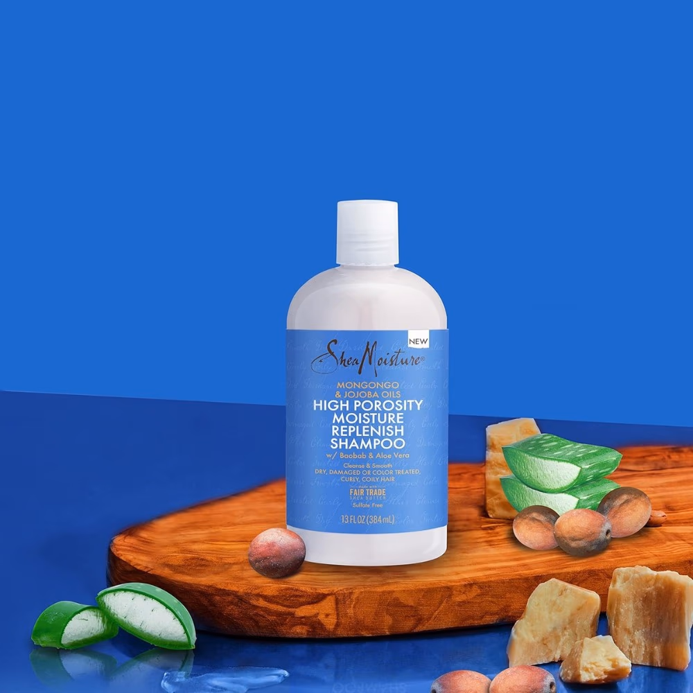  Shea Moisture Mango & Jojoba Moisture Replenish Shampoo 384ml 5