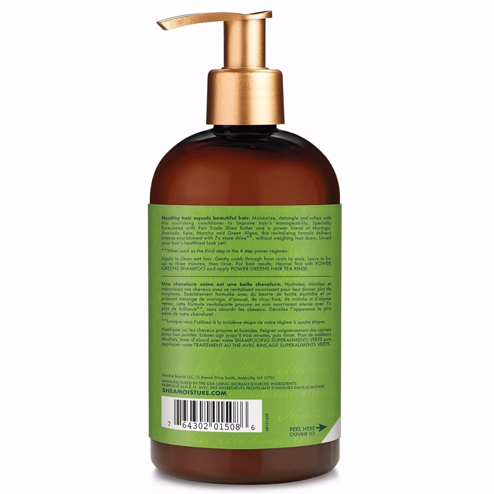 Shea Moisture Moringa & Avocado Power Greens Conditioner 384ml  2
