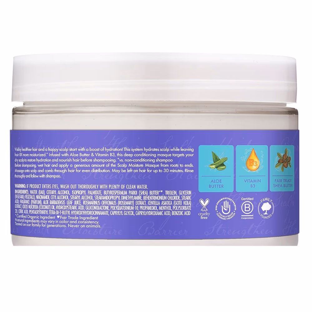 Shea Moisture Scalp Moisture Pre-Wash Masque 113g 2