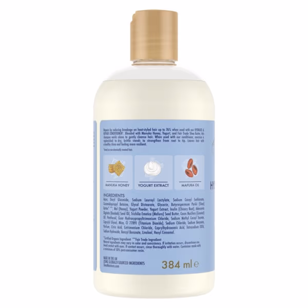Shea Moisture Manuka Honey and Yogurt Hydrate and Repair Shampoo 384ml 3