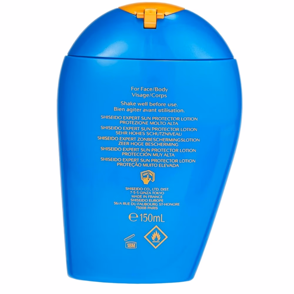 Shiseido SPF 50+ Face & Body Lotion 150ML 2