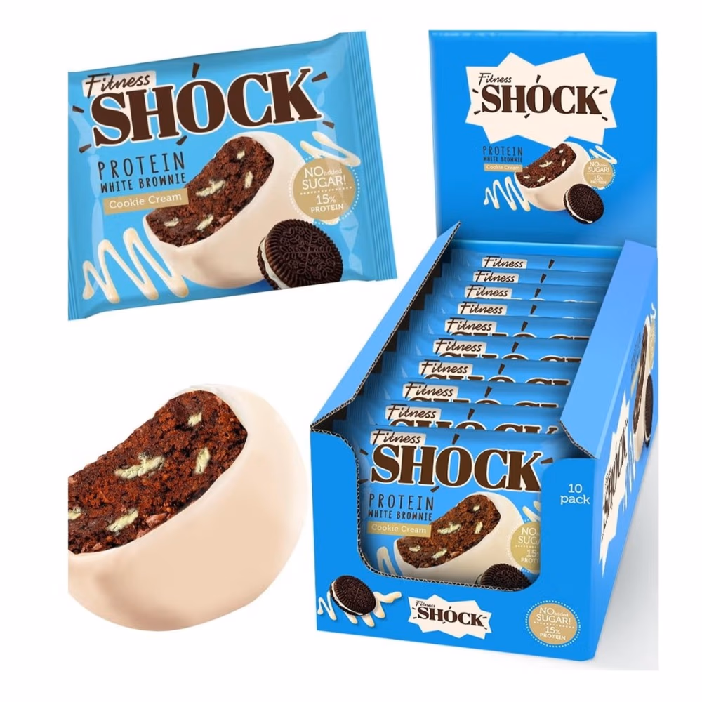 Shock Protein Brownie Cookies and Cream 50GM 2
