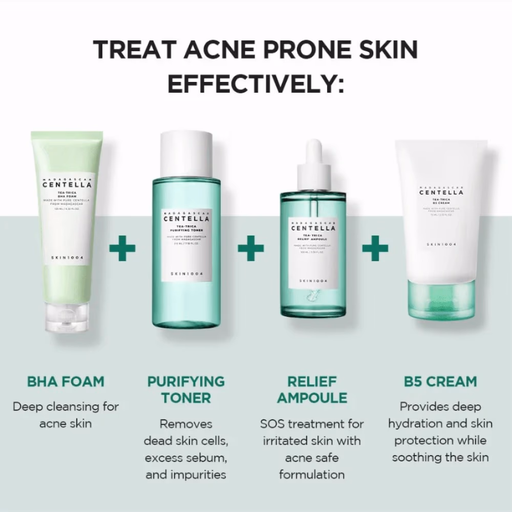 Skin1004 Centella Tea Trica Travel Kit 3