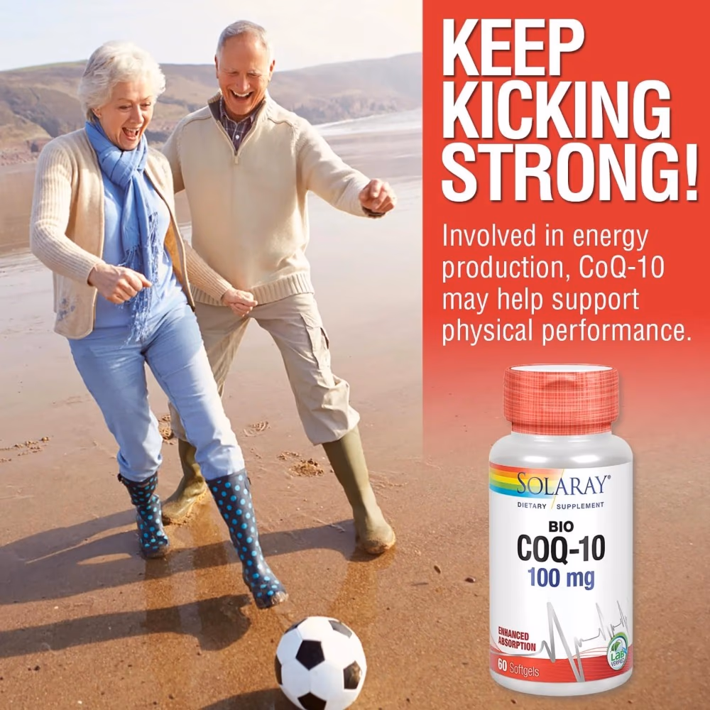 Solaray CoQ10 100mg - 30 Softgels 2
