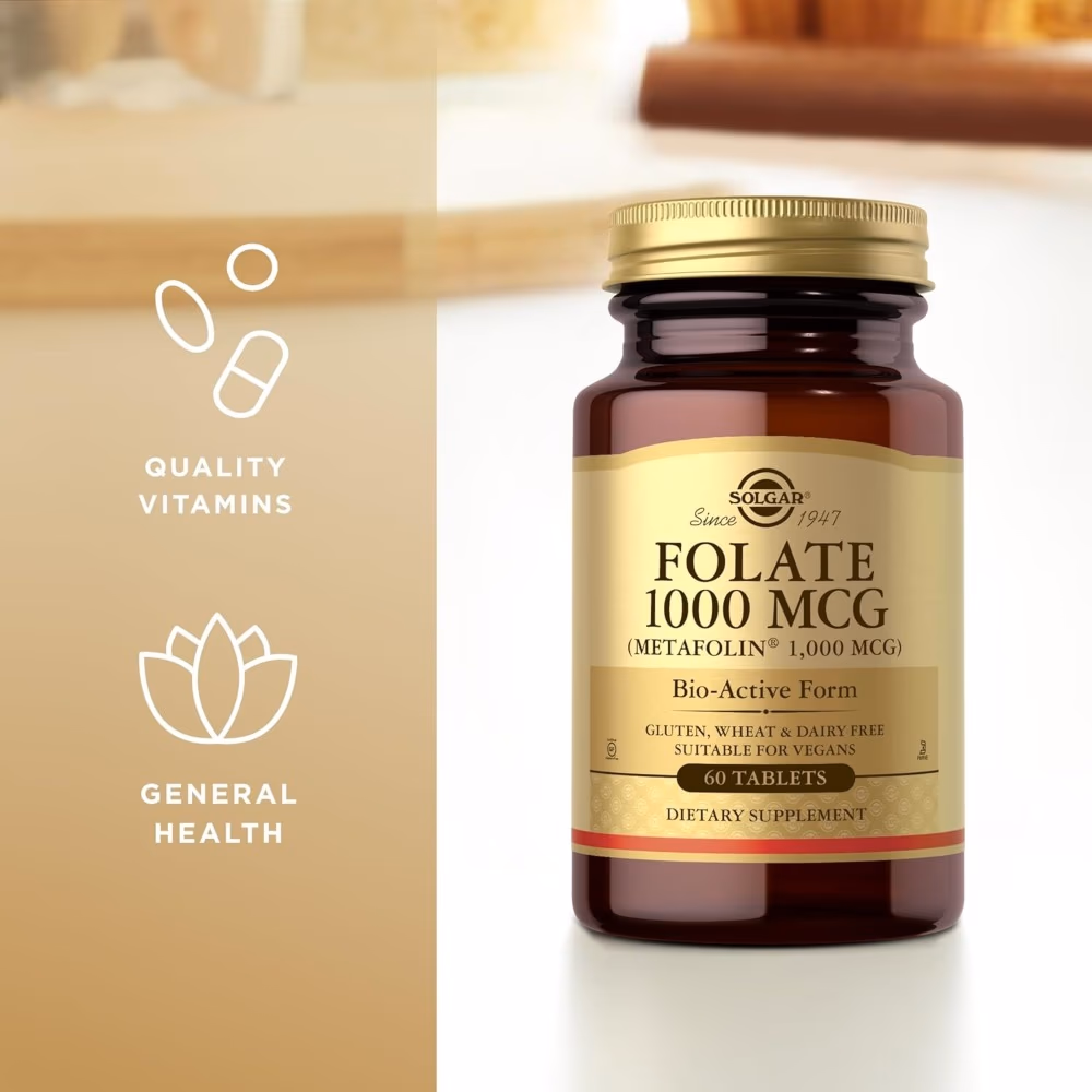 Solgar Folate 1000mcg - 60 Tablets 4