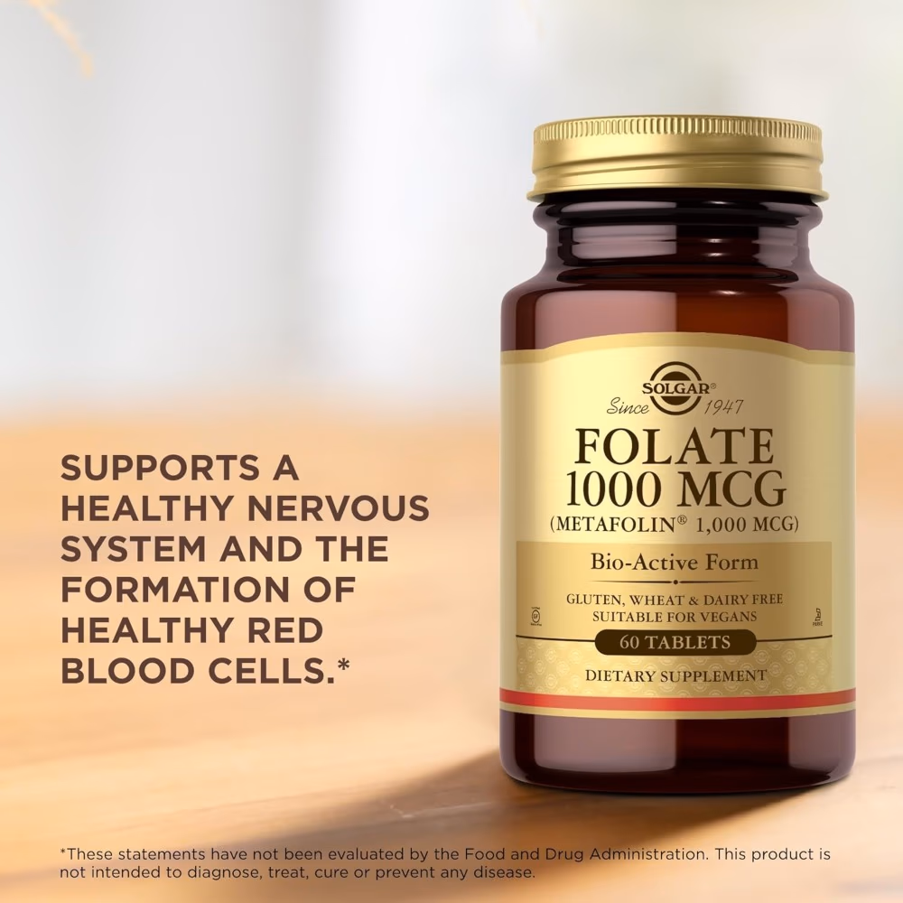Solgar Folate 1000mcg - 60 Tablets 5