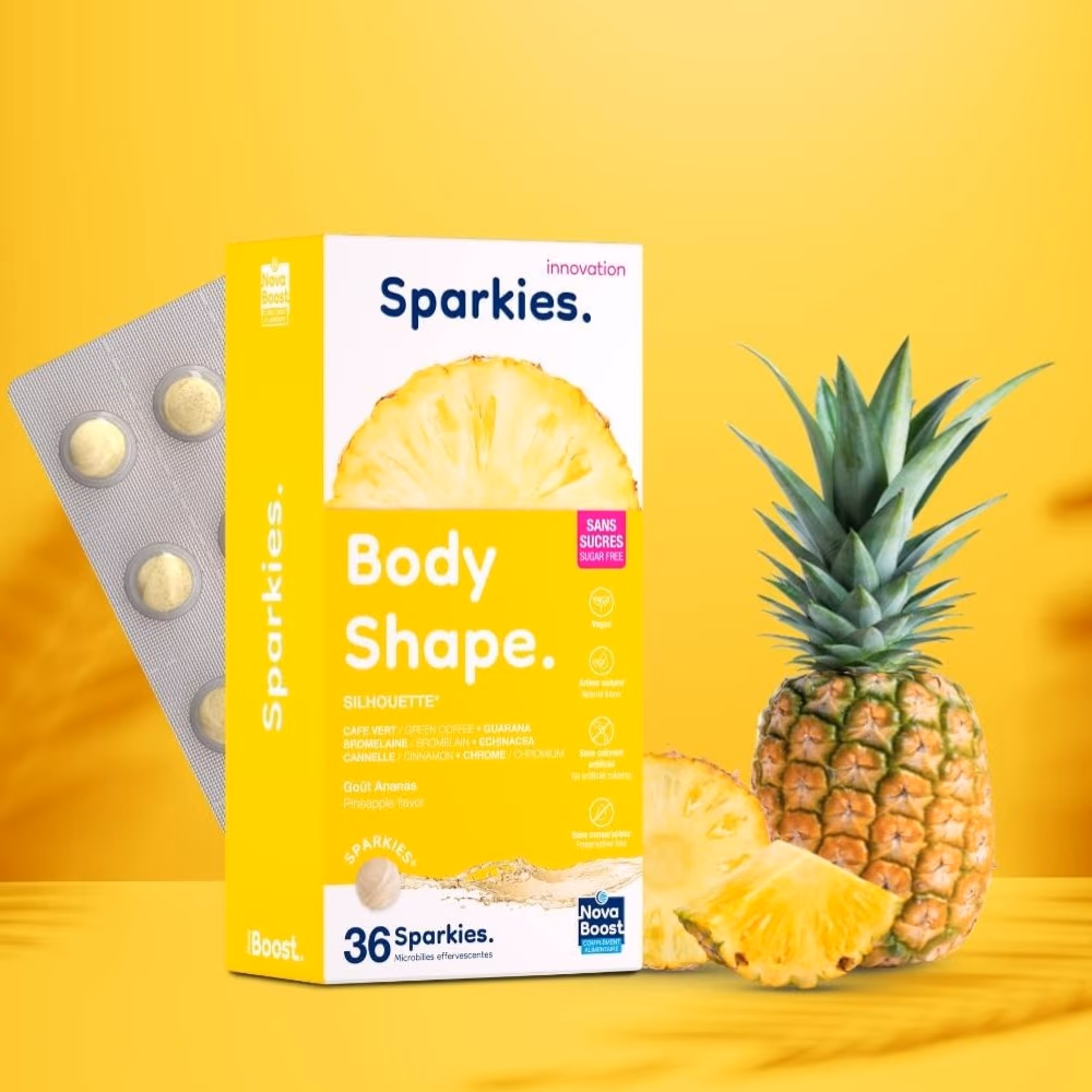Sparkies Body Shape Effervescent SF Pineapple 36s 3