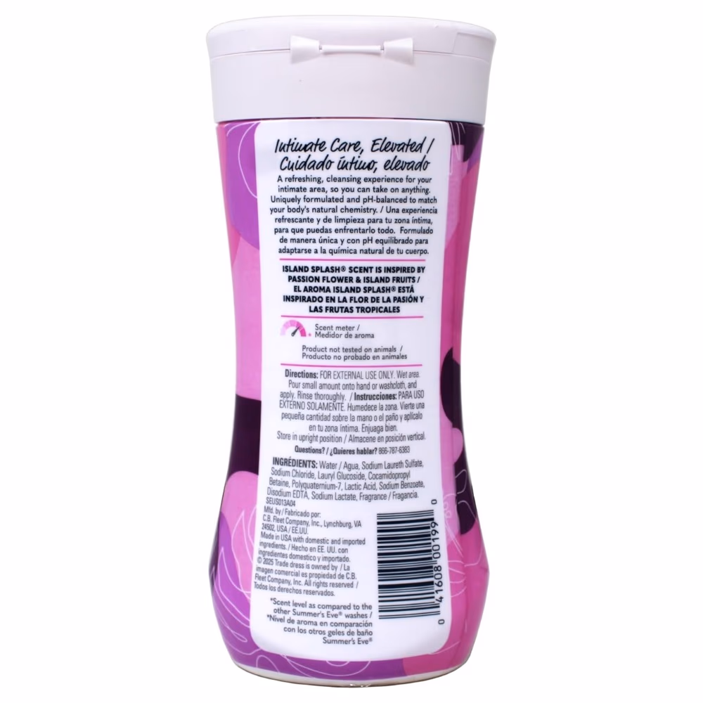 Summer's Eve Cleansing Wash Island Splash 266ml 2