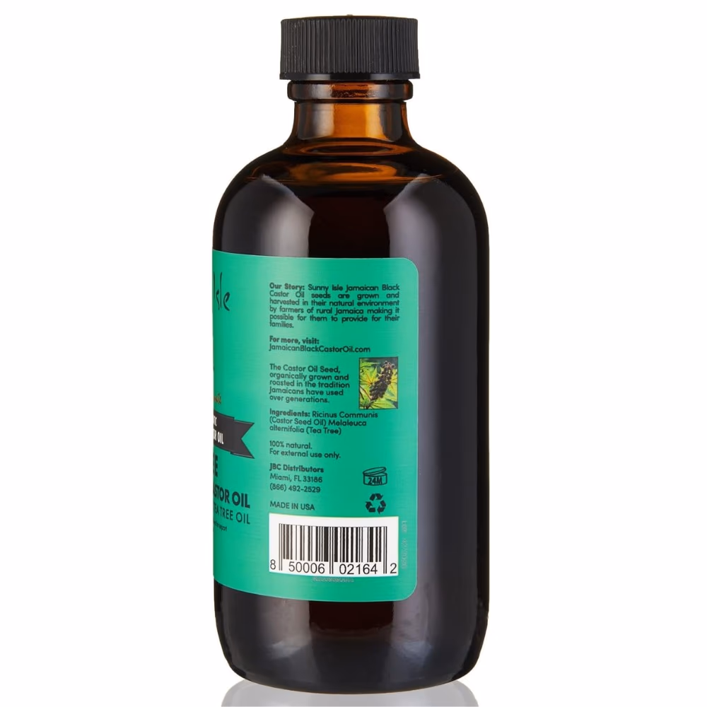 Sunny Isle Jamaican Black Castor Oil Tea Tree 118ml 2