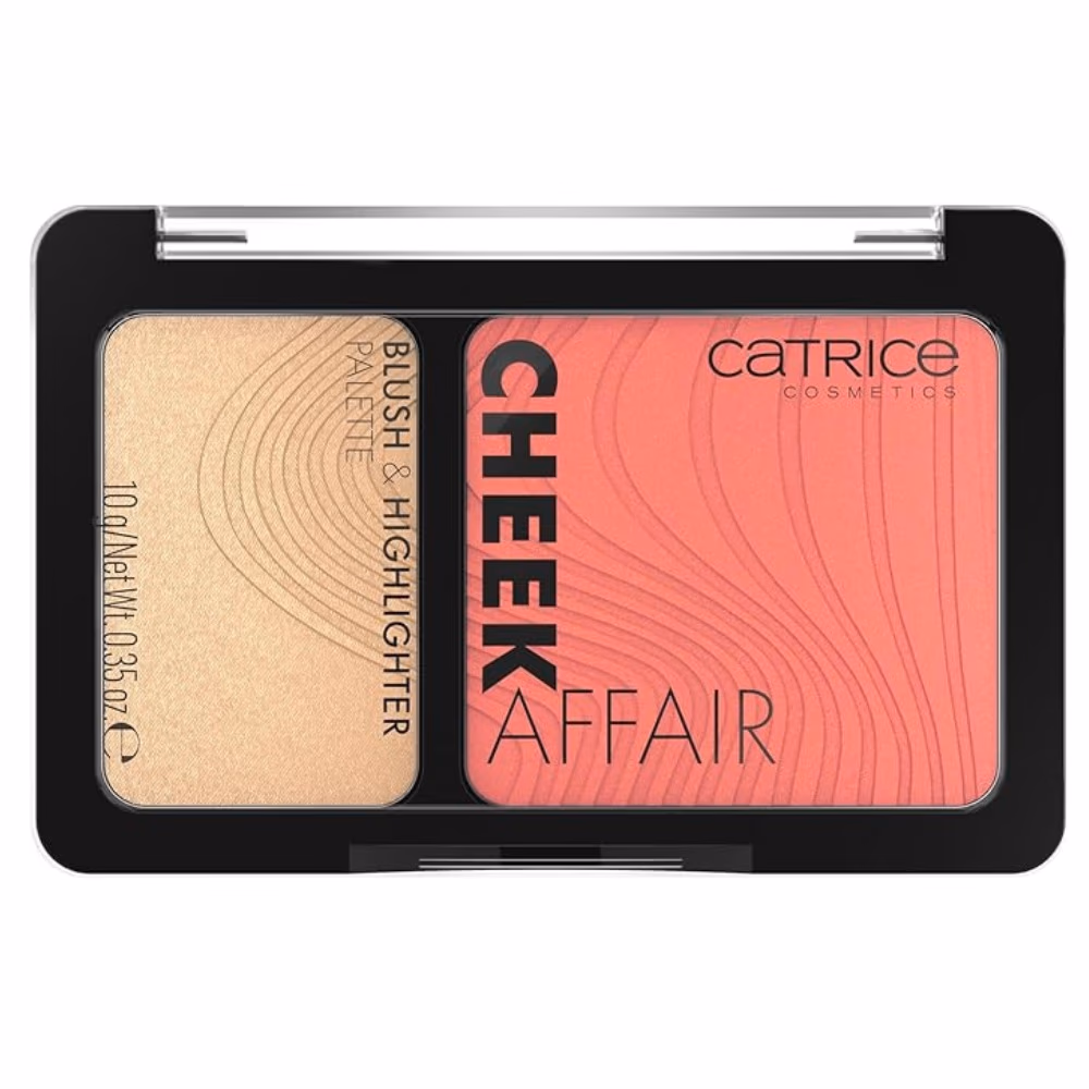 Catrice 030 CheekAffair Blush Highlighter Palette Hot Peach 3