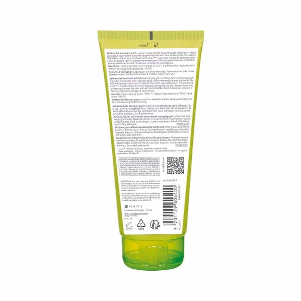 Bioderma Sebium Active Foaming Gel 200ml 2