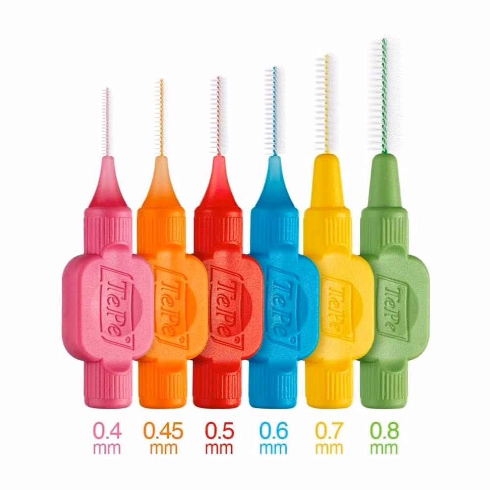Tepe Interdental Brush Size 0-5 Mixed Pack – 6 Pieces 2