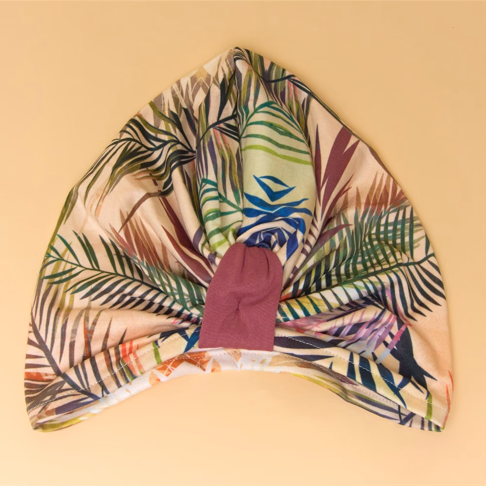 Terra Spa + Bath Cap Scrunchie  3