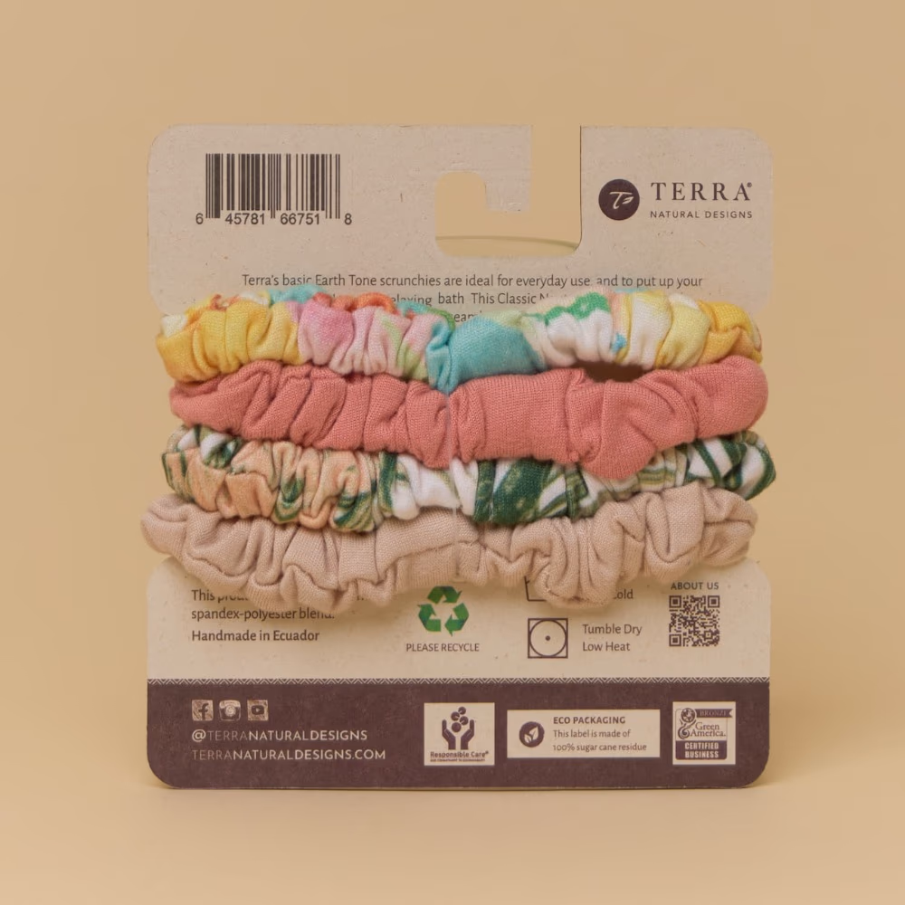 Terra Ultra Petite - 4 Scrunchies 2